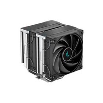 DEEPCOOL AK620 CPU 쿨러 6개의 구리 히트파이프 듀얼 타워 에어 장착 각각 120mm PWM 1850RPM 68.99CFM 인텔 LGA 1700/1200/1151/1, 블랙.