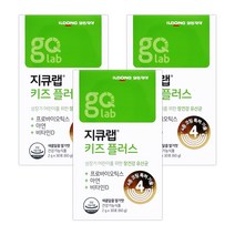 일동제약 지큐랩 키즈플러스 프로바이오틱스+아연+비타민D 30포(1개월), 30포, 3개