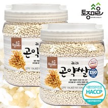 [토종마을] HACCP인증 귀리 곤약쌀 1kg X 2개