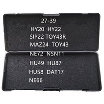 도어 잠금 액츄에이터 잠금장치 부품 27-39 lishi 2 in 1 자물쇠, hu49