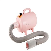 펫 드라이기 드라이룸 가정용 반려동물 털 살균소독 2400W 개 헤어 드라이어 비 붐 DC 모터 테디 목욕 블로, 02 분홍색
