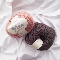 [아이엠니터] 울비타 wool vita / 목도리뜨기 뜨개질 겨울 울실 니팅얀, 13인디핑크
