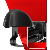 전기 스쿠터 등받이, 시각 소프트 등받이 -  화이트