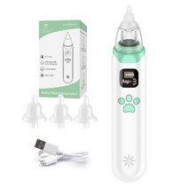 비강 흡입기 Baby Nasal Aspirator Electric Safe Hygieni, 08 D01 White