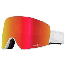 드래곤 고글 스노우보드 PXV2 Goggles + Bonus Lens, Corduroy Lumalens Red Ion + L