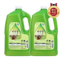 LG생활건강 자연퐁 주방세제 솔잎 3.04L x 2개