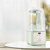 대형믹서기 과일 믹서기 과일주스 블렌더 두유 제조기, 호스타 그린 + 그라인딩 컵