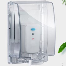 무타공마켓 무타공 콘센트커버 스위치 커버 가리개 난연소재, 화이트투명(난연)