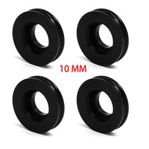 자동차브레이크 4PC 10mm 스페이서 레이디 얼 브레이크 캘리퍼스 와셔 패드 심 플레이트 M10 볼트 야마하 용 YZF R1 R6 YZFR1 YZFR6 스즈키 GSXR ZX6R, 기아
