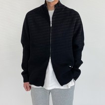 와이샵 / 소프트 메리노울 하프넥 집업 가디건