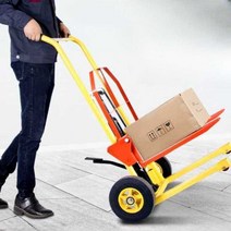 소형지게차 유압리프트 하역 핸드카 운송 화물자키, 400KG 0.9m