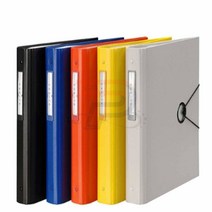 파샵 A4 로그인화일 80매V링 파일홀더 PP파일 스프링클리어화일, 빨강(407134)