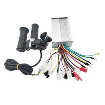 컨트롤러 스로틀 겸용 전동 경량 전기 자전거/자전거/스쿠터 E-BIKE 트위스트 스로틀 브러시리스 모터 컨트, 01 36V 500W, 한개옵션1