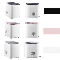 스테닉 국산 가정용 미니 제빙기 DIM-0151M 사무실 탕비실 아이스메이커 15KG 소형제빙기 R, 화이트, 화이트