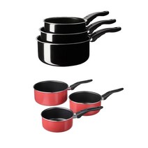 [이케아] KAVALKAD 소스팬3종/냄비/주방용품, 상세 설명 참조, 색상:레드_605.297.86, 상세 설명 참조