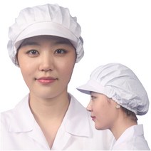 CA01 흰색 기본 위생모 위생모자 창모자 천모자, CA01_흰색창모자