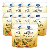 무궁화 키친솝 애플망고로즈마리 주방세제 1.2L 친환경 1종세척제, 10개