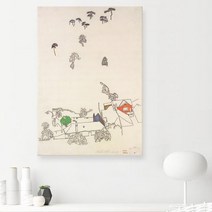 에곤 쉴레 그림 명화 예쁜 캔버스 액자, 44.뫼들링의 주택과 소나무