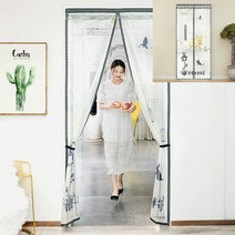 문 모기장 100x210cm 모기덮장 실외기실방충망 창문모기장 미닫이방충망 미니모기장 베란다모기장 간편모기장 이