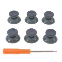 게임 액세사리 교체부품 7 개/대 3d 아날로그 스틱 Xbox 360 컨트롤러 Thumbsticks Caps For X Box 360 게, gray, 한개옵션1