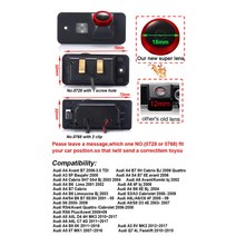 HD CCD 아우디 A4L A5 TT S5 A4 A6 A8 Q7 RS6 차량용 후면보기 역방향 카메라 솔루션 방수 170 각도 백업, [01] No.0728