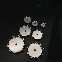 실험실 스테인레스 스틸 DIA3cm ~ 18cm 톱니 형 교반기 분산 디스크 원형 플레이트 프로펠러 교반 블레이드 1 개, 60mm