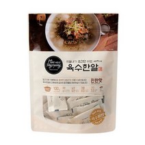해통령 육수한알 진한맛 100g 자연조미료 휴대용 멸치국물, 2개