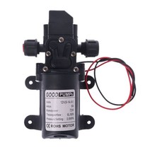 DC 12V 130PSI 6L/Min 물 고압 다이어프램 자기 프라이밍 펌프 70W|펌프|, 1개