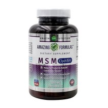 어메이징 포뮬라 MSM 엠에스엠 옵티MSM 1000 mg 200 타블렛, 200개입 x 1개