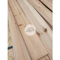 우드창고 삼나무 루바 유절 10TX113X2400mm (8개묶음) 벽면 실내인테리어 홈데코 측백나무과