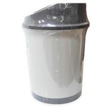 사무실 쓰레기통 5L 스윙 원형 휴지통 사무용 업소용