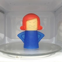 앵그리맘 전자레인지 스팀소독 클리너 전자렌지 청소, 브라운/오렌지