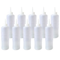 국내생산 업소용 잘라쓰는 소스통 뚜껑 미포함, 10개, 400ml