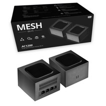 와이파이 증폭기 공유기 인터넷 1200Mbps 듀얼 밴드 스마트 홈 무선 시스템 2.4G 5.0GHz 라우터 설정 앱 원격 관리, [01] EU power, [02] 2 pcs