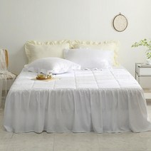 클리티룸 달콤 토퍼형 침대스커트 K 밀크베리