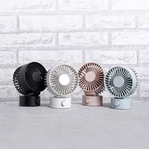 탁상용 선풍기 USB 미니 써큘레이터 저소음, 탁상용선풍기_블루