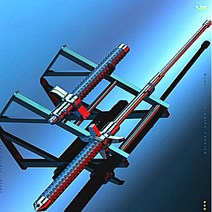 더배라 삼단봉 호신용 3단봉 진압봉 경찰봉 호신봉 몽둥이 경찰 무기 휴대용 asp SD-실버, 1개