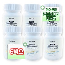 프리미엄 콘드로이친 1200 상어연골 콘트로이친 콘드로이틴, 06. 6박스 x 60정 (6개월분), 6개
