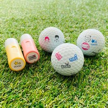 퍼니맨 S-G3 속건 골프스탬프, 그레이케이스, 골프파랑잉크, 1개