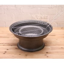 불판 야외용석쇠 고기그릴 고기석쇠 바베큐그릴(원형_대) (올핀)_937EA