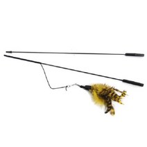 내추럴캣토이 고양이 깃털장난감 핸드메이드 낚시대 고양이스트레스 고양이집사선물 캣토이, 본상품선택, 1개