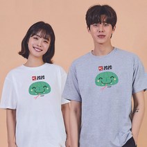 키밍 뱀띠 여자라운드티 휴양지룩