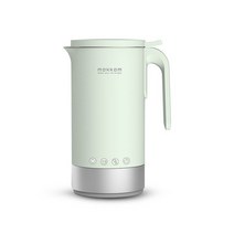 Mokzom 두유 기계 MK-240C 약속과 1-2 명 가정용 깨진 벽 필터-무료 알루미늄 합금 매직 푸드 컵, 01 green_03 UK