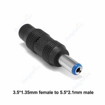 암수 DC 커넥터 잭 플매트 카펫 러그 어댑터 CCTV 카메라 AC 전원 LED 스트립 2.1mm 2.5mm 3.5mm 1.35mm 4mm 1.7mm 5.5mm, [06] type L, [06] 50pcs