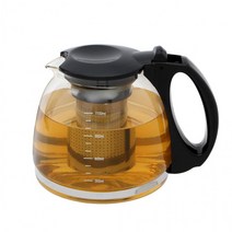 Well 티포트 내열유리 1.L 거름망차주전자, 상세페이지 참조