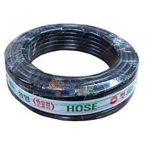 흑편사 물호스 15mm x 30M, 흑편사호스(15mm) X 30M