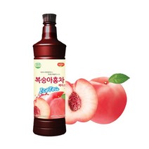 광야 복숭아홍차베이스 970ml