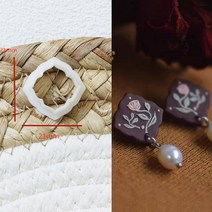 도예체험 취미 부드러운 도자기 폴리머 클레이 커터 DIY INS 프랑스 귀걸이 U 패턴 커팅 다이 쥬얼리 펜던, 26 22