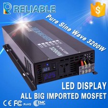 3200W 자동차 전원 인버터 12V 220V 태양 광 인버터 DCAC 변환기 변압기 24V36V48V110120V230V240V, 12V+240 볼트+AU