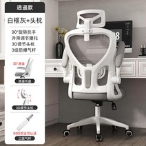 초등학생 공부 의자 인체공학 편안한 가정용 중학생 사무실 서울대 강남 청담동, 고급4(기본+머리받침+브레이크)